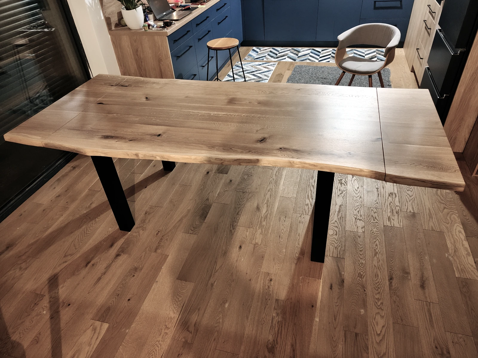 Stół industrialny rozkładany